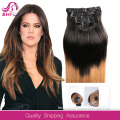 wholesale hot selling hair extension clip in human hair